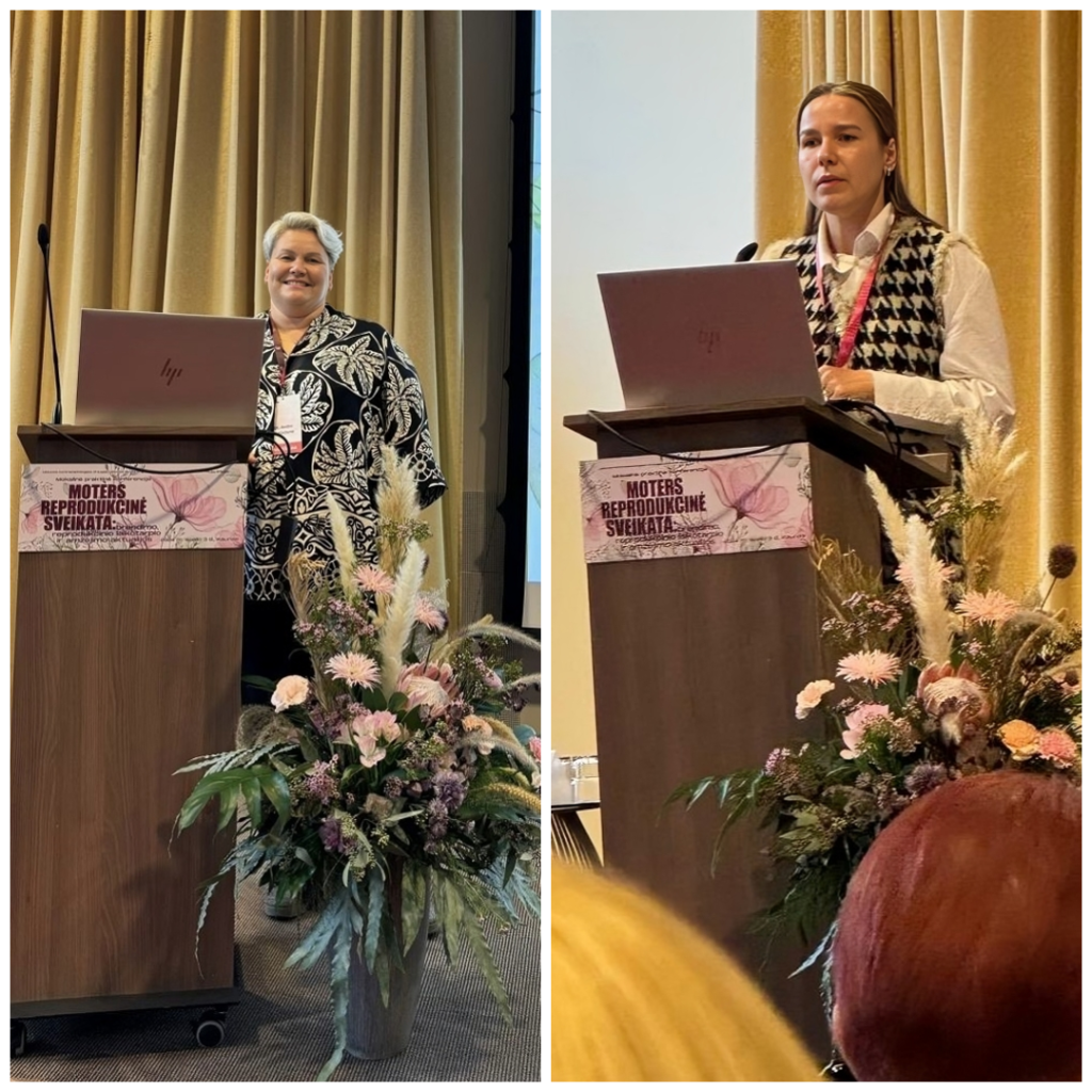 Medicija klinikos gydytojos dalijosi patirtimi konferencijoje